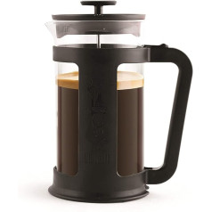 Bialetti French Press viedais kafijas automāts, melns, viens izmērs, 1,0 litrs