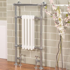 Salzburg Towel Radiator 940 x 479 - Chrome