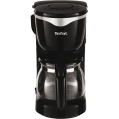 Tefal CM3408 Mini stikla kafijas automāts 600 W 6 tases melna / nerūsējošā tērauda