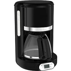Moulinex Soleil Noir FG380B10 8/12 Cups Coffee Machine Programmable Filter