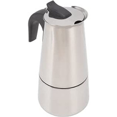 Coffee Pot, Stainless Steel Coffee Maker, Percolator, Jug, Brew Coffee on Fire, Grill or Stove, No Bad Plastic Taste, Ideal for Home, Camping and Travel (200ml)