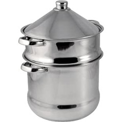 Baumalu - 340971 - Stainless Steel Tajine Couscouspot 14 L