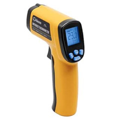 Chef Pomodoro Infrared Thermometer - Laser Thermometer (-50 to 550 °C) - Infrared Thermometer - Laser Temperature Meter for Cooking, Grilling, Automotive & Insulation - Not for People