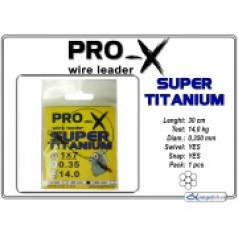 Pavadiņa PRO-X SUPER TITANIUM 1x7 0.350 - 30