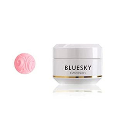 Bluesky UV/Gel Emboss gēla nagu laka Baby Pink 07 8ml