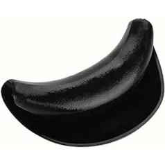 Joyzan Salon Neck Pillow, Hairdresser Sink Shampoo Bowl Gel Neck Support Pillow Hair Washing Silicone Neck Rest Cushion Basin Tool Sink for Rest Seated Salon Hair Spa Black