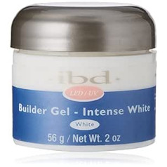 IBD LED/UVBonder Gel Intense White, 1er Pack (1 x 56 g)