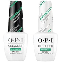 OPI GELCOLOR ProHealth bāzes pārklājums un virsējais pārklājums [15 ml]