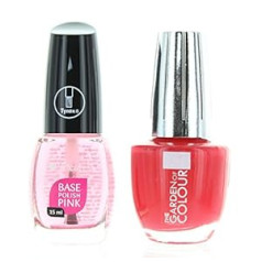 Veana Garden of Colour Nail Polish No. 53 + Base Polish Pink (2 x 15 ml)