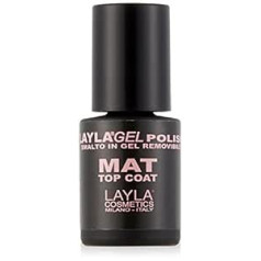 Layla Cosmetics gēla laka — paklāja virskārta, 1 pac. (1 x 0,01 l)