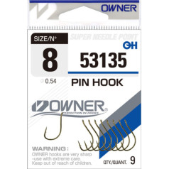 Owner Āķi Owner PIN HOOK GOLD - 53135-06