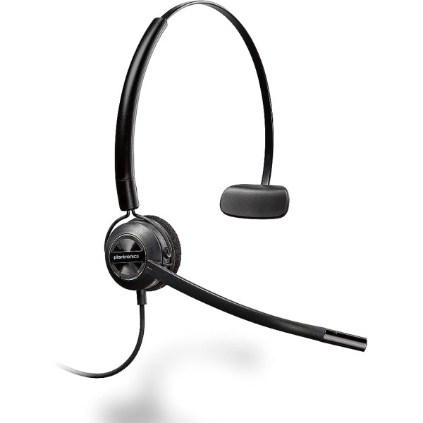 Plantronics EncorePro HW540 52639 88828-02 austiņas ar melnu augšējo siksnu