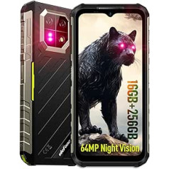 Ulefone Armor 22 (256 GB) viedtālrunis, neplīstošs Android 13.16GB + SD-512GB 6.58