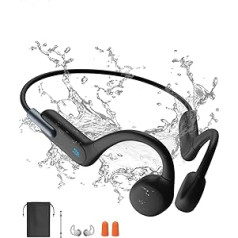 Austiņas peldēšana, kaulu skaņa Bluetooth 5.3, sporta 32G atmiņa, IPX8 ūdensizturīgs, zemūdens ar MP3 atskaņotāju atvērtai ausij skriešanai