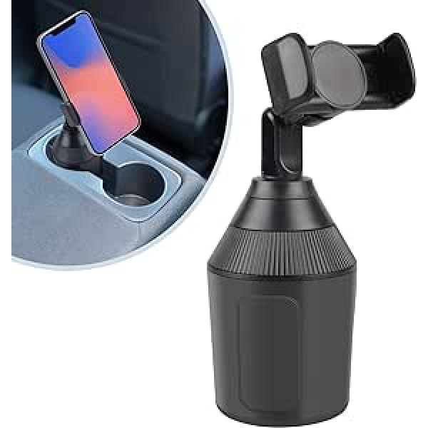 DBREAKS Universal Mobile Phone Holder for Car Cup Holder, 360 Degree Car Can Holder, Car Cup Holder for Smartphone