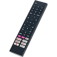 ALLIMITY ERF3I80H rezerves balss tālvadības pults, kas piemērota Hisense 4K HD televizoram 85A6EG 43A67H 55A67H 58A6GG 50A67H 43A6FG 50A6FG 55A6FG 65A6GGF 55A6FG 65A6GGF 75A6FG 65A6GGG 75A66675A86 770A6FG 76A6FG