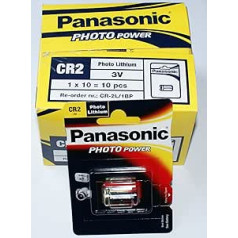 Panasonic CR2 Batterien 10 Stück