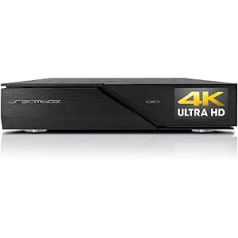 Dreambox DM900 RC20 UHD 4K 2X DVB-S2X / 1x DVB-C/T2 trīskāršs MS uztvērējs E2 Linux PV
