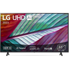 LG 65UR78006LK 165 cm (65 collu) UHD TV (Active HDR, 60 Hz, Smart TV) [Modeļa gads 2023]