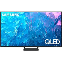 Samsung QLED 4K Q70C 65 collu televizors, Quantum procesors 4K, Motion Xcelerator Turbo+, Quantum HDR, viedais televizors (2023. gada modelis, 65Q70C)