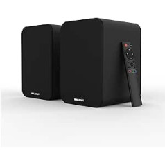 Belson Ultimate 3 Speaker 2.0 | Bluetooth 5.0 | 60W RMS Power | Adjustable Volume Treble and Bass | RCA Ports | Optical Input | USB Port | DSP | Remote Control