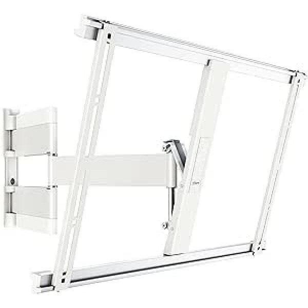 Vogel's THIN 545 TV wall mount for 102-165 cm (40-65 inch) TV, swiveling and tilting, max. 25 kg, Vesa max. 600 x 400 mm, white