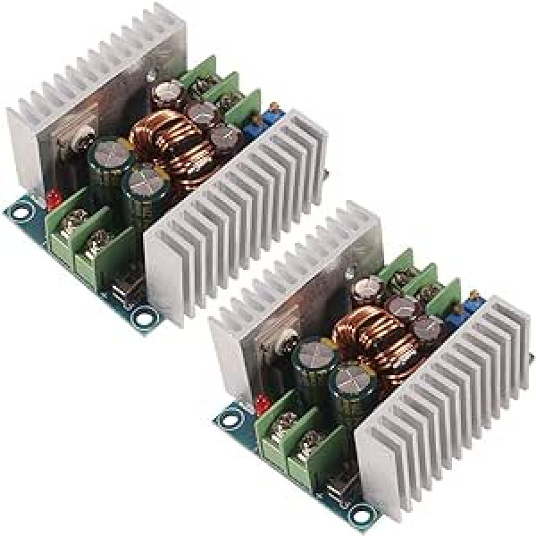 ALMOCN 2gab 20A 300W CC CV Step Down Modulis Regulējams DC 6-40V līdz 1,2-36V sprieguma regulators, Buck Converter Pastāvīgās strāvas barošanas avota modulis