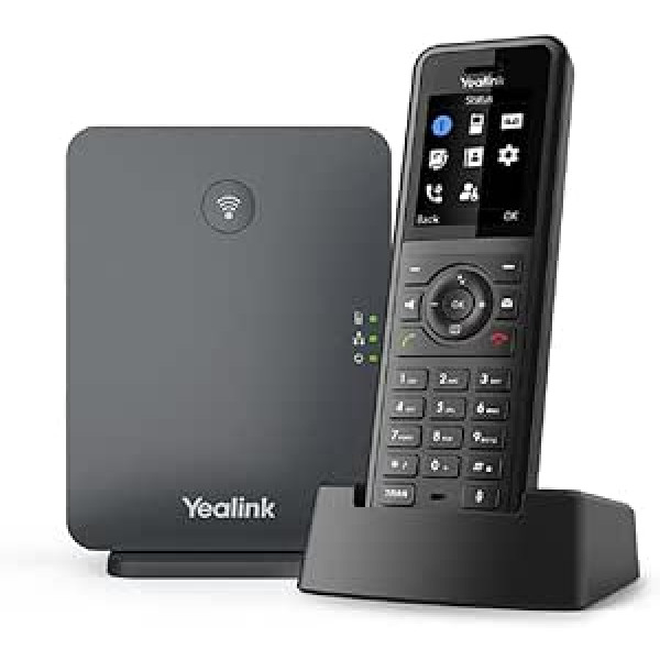 Yealink DECT telefons W77P melns