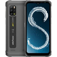 Ulefone Armor 12S āra viedtālrunis bez līguma, Helio G99 8GB + 128GB, 6,52 collu Android 12 IP68 IP69K robusts mobilais tālrunis, 50MP četru atpakaļskata kamera, HiFi skaļrunis, GPS NFC, bezvadu uzlāde,