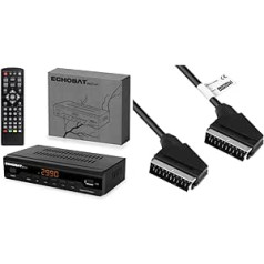 hd līnijas kabeļa uztvērējs digitālajam kabeļtelevīzijai 2990 Combo DVB-C + HDMI kabelis, 2990combo un mumbi 07480 Scart kabelis Scart spraudnis 21 kontakta līdz Scart spraudnis 21 kontakts 1,40 m