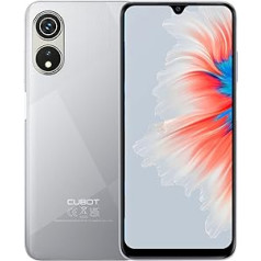 CUBOT viedtālrunis bez līguma Lēts Android 12 mobilais tālrunis, 20 MP + 8 MP Dual SIM 4G mobilie tālruņi, 6,52 collu HD+, 5000 mAh 8 kodolu akumulators, 6 GB + 128 GB/256 GB paplašināms, sejas ID/pirkstu nospiedums,