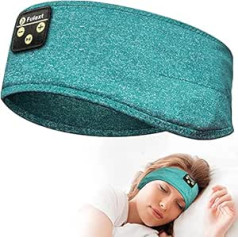 Fulext Sleep austiņas, Bluetooth galvas saite, miega austiņas, sporta galvas saite, ilgs atskaņošanas laiks, miega austiņas ar iebūvētiem skaļruņiem, lieliski piemērotas treniņiem, skriešanai, jogai