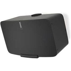 Flexson Horizontale Wandhalterung für Sonos Five un Play:5 - Schwarz