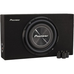 Pioneer TS-A3000LB pasīvais zemfrekvences skaļrunis, jaudīgs korpusa zemfrekvences skaļrunis ar maksimālo jaudu 1500 W, 30 cm, IMPP membrāna, melns, nepārtraukta jauda 400 W