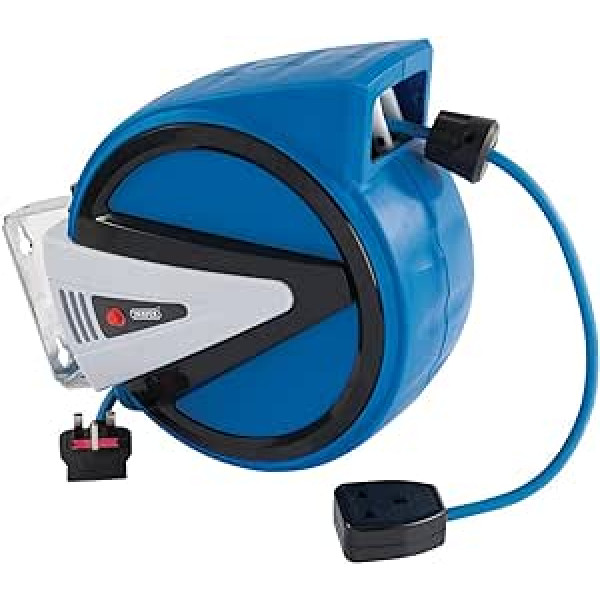 Draper 15051 Retractable Electric Kabeļa spole 10 m