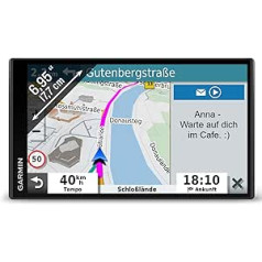 Garmin DriveSmart 65 MT-D EU — Navigationsgerät mit 6,95” (17,7 cm) Farbdisplay, vorinstallierten 3D-Karten für Europa (46 Länder), Live Traffic, Sprachsteuerung & Fahrerassistenz (Generalüberholt)