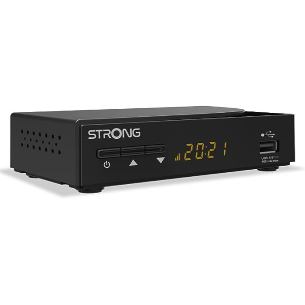 STRONG SRT 3030 kabeļa uztvērējs digitālais HD kabeļa uztvērējs DVB-C enerģijas taupīšanas USB Dolby audio bērnu slēdzene