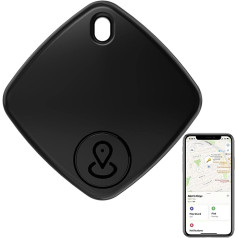 Atslēgas meklētāja tags, Bluetooth atslēgu izsekotājs Darbs ar Apple Find My, Air Tag viedais bagāžas izsekotājs čemodānam, somai, maciņam, maināma akumulatora atrašanās vietas atzīmei Rakstu meklētāja ierīcei