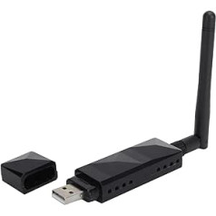 USB WiFi bezvadu tīkla karte, bezvadu datora tīkla karte ar noņemamu 2DBI antenu, AR9271 mikroshēmojums, WiFi antenas adapteris, atbalsta Win XP/7/8/10, televizoram, personālajam datoram, maršrutēšana