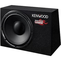 Kenwood KSC-W1200B zemfrekvences skaļrunis 300 mm 1200 vati