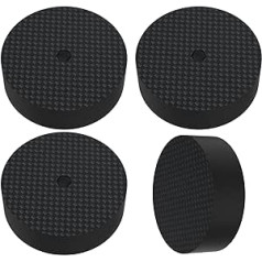 Pack of 4 Shock Absorber Speaker Absorbent Insulation Base Pads, High-End Speaker Feet, Speaker Floor Protection, Vibration Damper Pads for Speakers (33 x 10 mm)