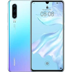 Huawei P30 Single SIM 128GB ELE-L09 (tikai GSM, bez CDMA) rūpnīcā atbloķēts 4G/LTE viedtālrunis — starptautiskā versija (Breath)