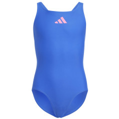 Adidas 3 Bars Sol ST meiteņu peldkostīms IQ3973 / 164 cm / zils