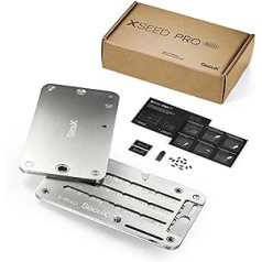 SecuX XSEED PRO Eco - Indestructible Bitcoin Wallet Crypto Seed Storage Steel Plate - Compatible with SecuX, Ledger, Trezor Hardware Wallets