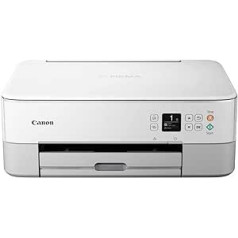 PIXMA TS5351i 3-in-1 WiFi Printer for Home Office, Copier and Scanner - PIXMA Print Plan Compatible - Print Borderless Photos - Wireless Printing/Scan via Cloud and Smartphone (White)