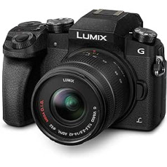 Panasonic DMC-Lumix sistēmas kamera 16 megapikseļi, 4K video, 7,5 cm (3 collas) skārienekrāns, WiFi