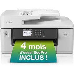Brother MFC-J6540DWE EcoPro DIN A3 4-in-1 Colour Inkjet Multifunction Device (250 Sheets Paper Cassette, Printer, Scanner, Copier, Fax)