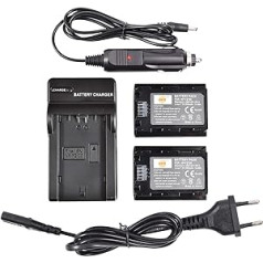 DSTE® 2 Pack NP-FZ100 FZ100 Battery + Dual USB Quick Charger Kit for Sony A7R3 A7R III α7R III α7R3 Alpha 9 Alpha 9R Alpha a9R Alpha a9S