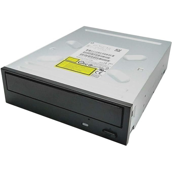 HP Hitachi-LG 24x SATA iekšējais DVD-RW pārrakstītājs Super Multi DL melns CD+/-RW, DVD+/-RW, DVD DL, 4-24x, 145 ms DVD