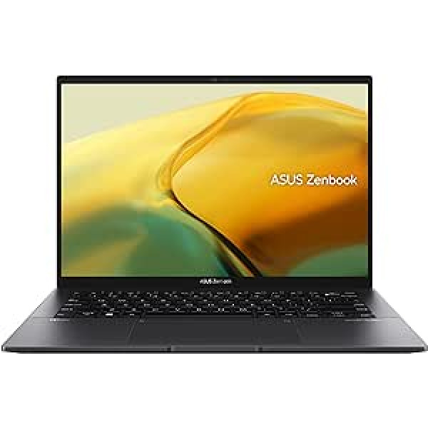 ASUS Zenbook 14 klēpjdators | 14 collu WQXGA 16:10 pretatspīduma IPS displejs | AMD Ryzen 5 7530U | 16 GB RAM | 512 GB SSD | AMD Radeon | Windows 11 | QWERTZ tastatūra | Jade Black